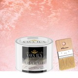 Vopsea Decorativă Perla Luxury Sunset 0,5L cu fulgi perlați&ndash;Pensulă inclusă-Toro Decor
