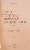 ISTORIA LITERATURII ROMANESTI CONTEMPORANE de N. IORGA, 2 VOL. - BUCURESTI, 1934 Coligat