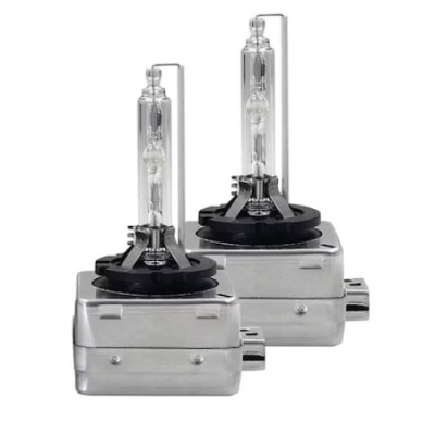 Set 2 becuri auto D1S, putere 35W, temperatura culorii 6000k, 12V, Xenon, fluxul luminos 3200 lumeni, argintiu foto