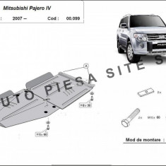 Scut metalic cutie + diferential Mitsubishi Pajero 4 IV fabricat incepand cu 2007 APS-00,099