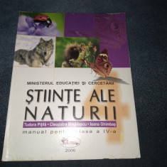 TUDOR PITILA STIINTE ALE NATURII MANUAL PENTRU CLASA A IV A 2006