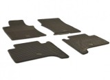 Covorase Cauciuc Toyota Land Cruiser 120/150/Prado Negre, Margine Protectie 1cm, Impermeabile