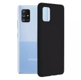 Cumpara ieftin Husa Samsung Galaxy A71 Silicon Negru Spate, Techsuit