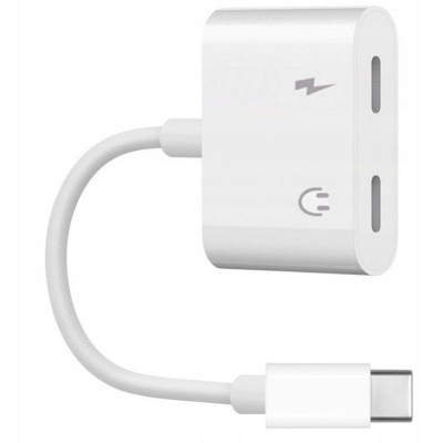 Adaptor Co2 2X Adaptor Usb-C Cablu Usb Tip C Pentru Samsung Apple Xiaomi Cu Dac foto