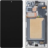 Display cu Touchscreen Samsung Galaxy S25 Ultra S938, cu Rama, Albastru (Titanium Silver Blue), Refurbished