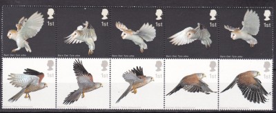 Marea Britanie / Anglia 2003 fauna pasari MI 2070-2079 MNH foto