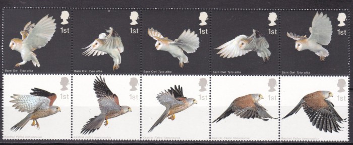 Marea Britanie / Anglia 2003 fauna pasari MI 2070-2079 MNH