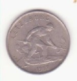 Luxemburg 1 franc 1952, primul an de batere - Charlotte