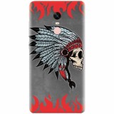 Husa silicon pentru Xiaomi Redmi Note 5A Prime, Indian Skull