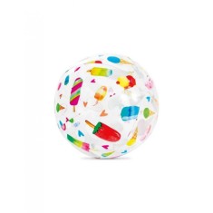 Minge gonflabila de plaja model inghetata diametru 51cm