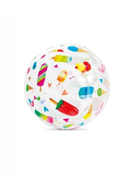 Minge gonflabila de plaja model inghetata diametru 51cm