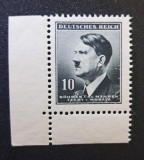 Germania &ndash; Ocupația Boemiei și Moraviei &ndash; 10 Pfennig (Hitler, &bdquo;Deutsches Reich &rdquo;) &ndash; Exemplu singular cu margine &ndash; MNH-FD1