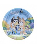 Set 10 farfurii BLUEY 18 cm