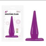 Dop anal Charmly Toy Exciting, 10 cm, Violet