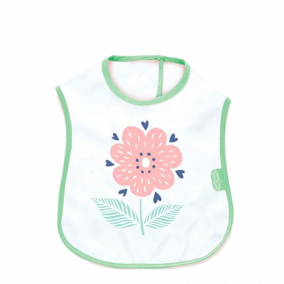 Baveta babyjem poly midi bib (culoare: verde) foto