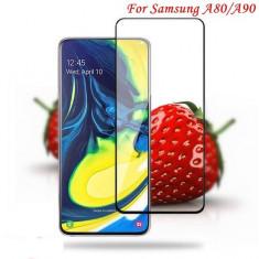 Folie sticla securizata 20D FULL GLUE pentru Samsung Galaxy A80 / A90 foto