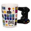 Cană Ceramică 3D, Model Joystick, Multicolor, Capacitate 375 ml, Oem