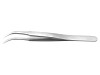 Penseta de precizie IDEAL-TEK 120mm indoita varf plat pentru lucrari de precizie