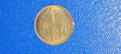 Romania Moneda 1 Ban 1952 foto