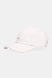 BOSS șapcă de baseball din bumbac culoarea roz, cu imprimeu, 50533367