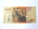 Columbia 1000 Pesos 2007,bancnota din imagini