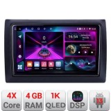 Navigatie Fiat Stilo A-STILO 4+64 InCell Display 1K Android Waze USB Navigatie Internet Youtube Radio CarStore Technology