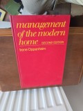 Carte Management of the Modern Home - Irene Oppenheim, The Macmillan Company, 1976