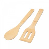 Set lingura şi paleta din bambus - 30 cm Best CarHome