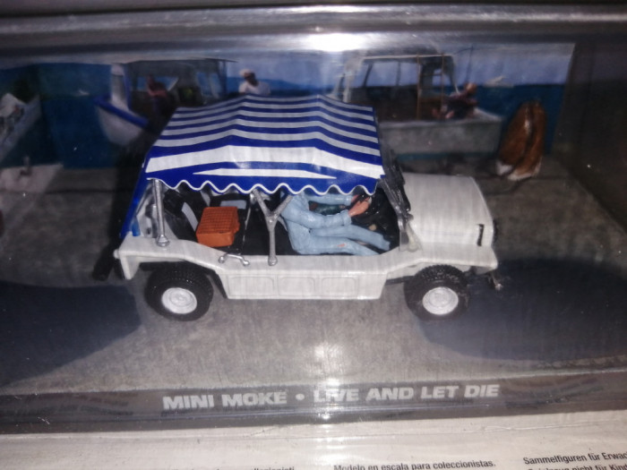 bnk jc Mini Moke - Live and Let Die - James Bond - 1/43 Fabri