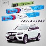Cumpara ieftin Ștergătoare Mercedes-Benz Clasa GL X166 2012-2015 | Set Față și Spate Flat &ndash; TeamCar&reg;