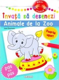 Invata sa desenezi Animale de la zoo | Lieve Boumans, Flamingo GD