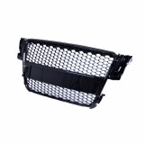 Grila fara emblema Audi A5 8T RS Style negru lucios (07-11) NOU