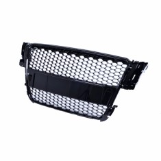 Grila fara emblema Audi A5 8T RS Style negru lucios (07-11) NOU foto