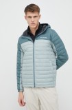 Columbia geacă sport Silver Falls culoarea turcoaz 2034506