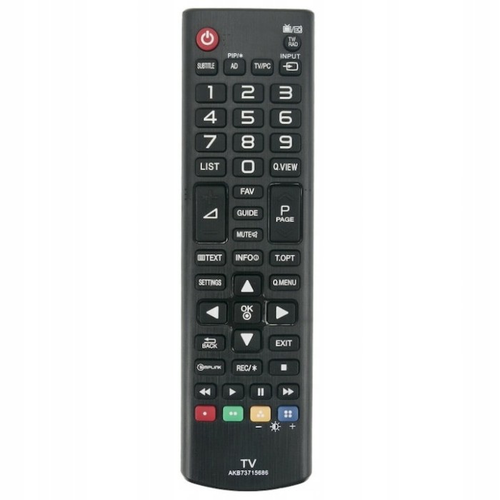 Telecomanda pentru LG AKB73715686, x-remote, Negru