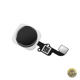 Ansamblu Buton Meniu Apple iPhone 6s , 6s Plus cu banda Negru