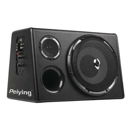 Subwoofer 10 inch cu amplificare 200w max Subwoofer 10 inch cu amplificare 200w max