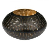 Suport Metalic Lum&acirc;nări Dots, Negru, Diametru 14x&Icirc;nălțime 7cm, Oem