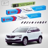 Cumpara ieftin Ștergătoare Skoda Karoq NU7 2017-prezent | Set Față și Spate &ndash; TeamCar&reg;