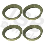Set inele de centrare ghidaj jante noi 64-57.1 mm VW, Seat, Skoda, Audi