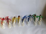 bnk jc Jean Hoefler - Lot complet 8 cowboy calare - lot multicolor