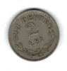 Romania 1924 - 2 lei, Poissy, circulata