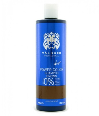 Sampon Nuantator Ciocolatiu Power Color Valquer 400ml foto
