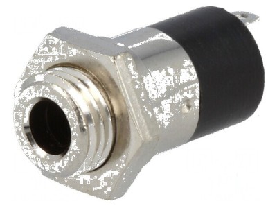 Conector Jack 3,5mm soclu mamă stereo 4 drept foto