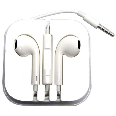 Casti In ear cu microfon compatibile Apple iPhone iPad iPod calitatea AAA foto
