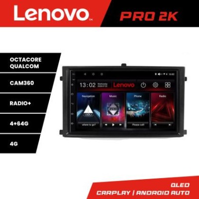 Navigatie Rexton 2019- Lenovo Kit-REXTON 8 core QLED 2K 4+64 360 Android Waze USB Navigatie Internet Youtube Radio CarStore Technology foto