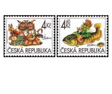 Cehia 1998 - ziua copiilor, serie neuzata