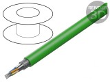 Cablu Ethernet ETHERLINE&reg; HEAT 5e 24AWG Verde