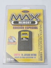 Card memorie Playstation 2 PS2 16 Mb Max memory foto