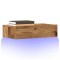 Gossi dulap tv cu lumini led, lemn vechi, 60x35x15,5 cm